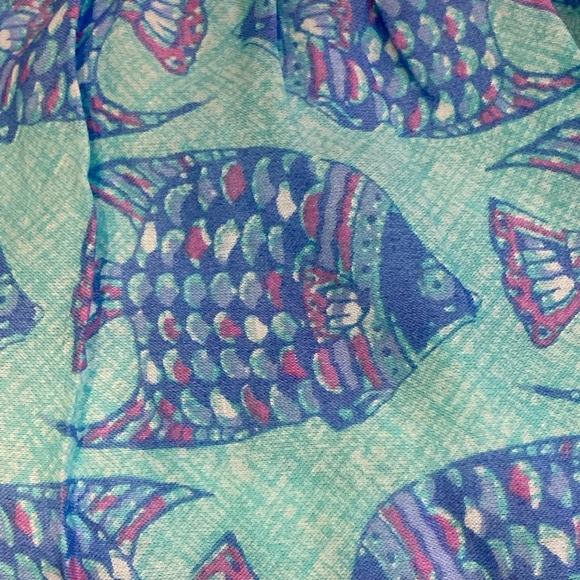 NWT Vineyard Vines Tang Fish Smocked Skirt - Picture 5 of 11